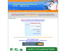 Tablet Screenshot of member.internetmarketingcoaching.com